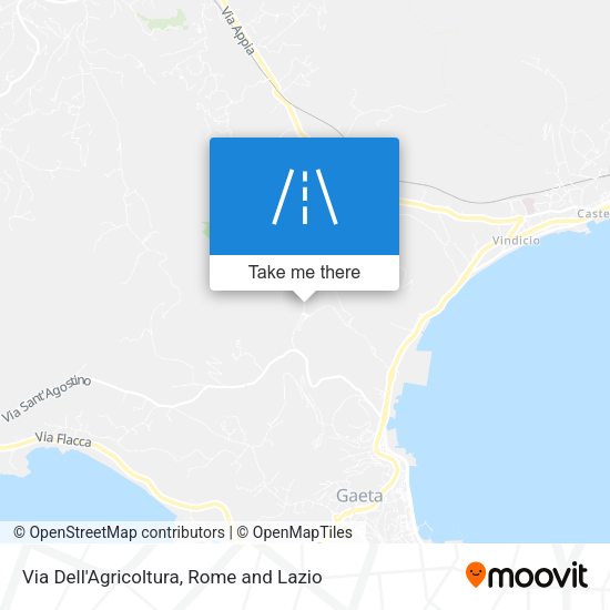 Via Dell'Agricoltura map