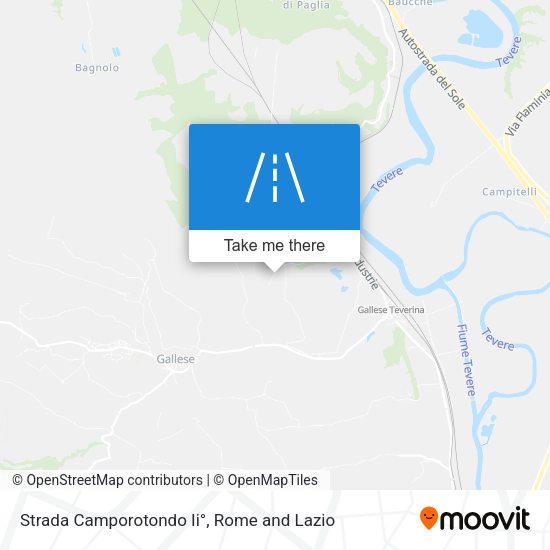 Strada Camporotondo Ii° map