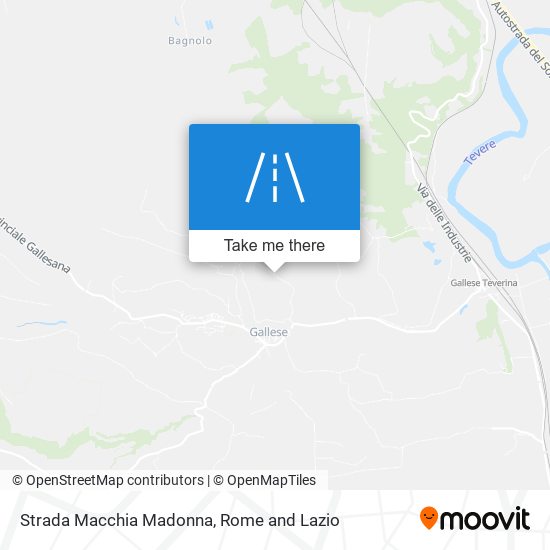 Strada Macchia Madonna map