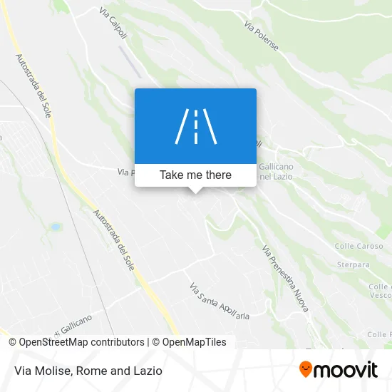 Molise Street map