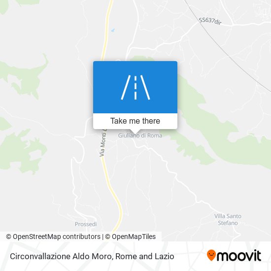 Circonvallazione Aldo Moro map