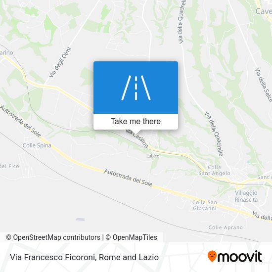Via Francesco Ficoroni map
