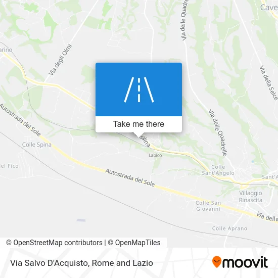 Salvo D'Acquisto Street map