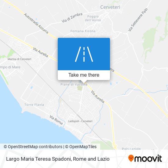 Largo Maria Teresa Spadoni map