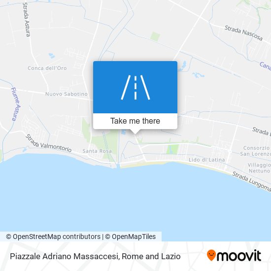 Piazzale Adriano Massaccesi map