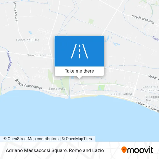 Adriano Massaccesi Square map