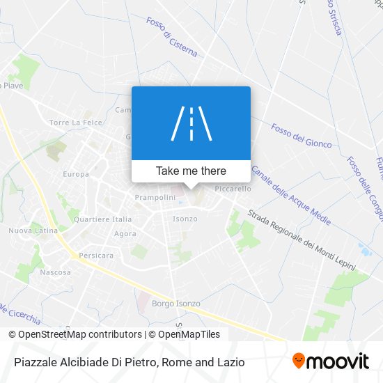 Piazzale Alcibiade Di Pietro map