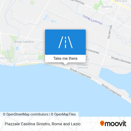 Piazzale Casilina Sinistro map