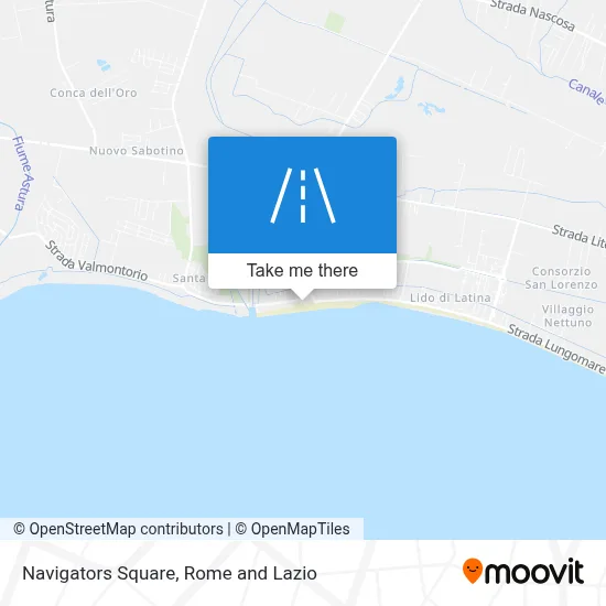 Navigators Square map