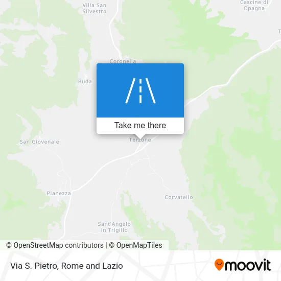 Saint Peter Street map