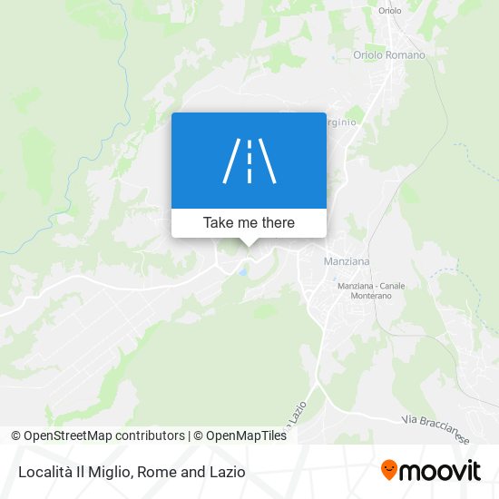 Località Il Miglio map