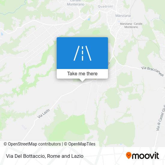 Via Del Bottaccio map