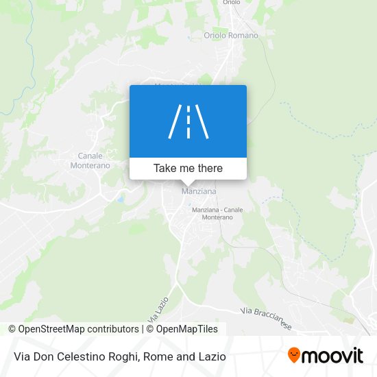 Via Don Celestino Roghi map