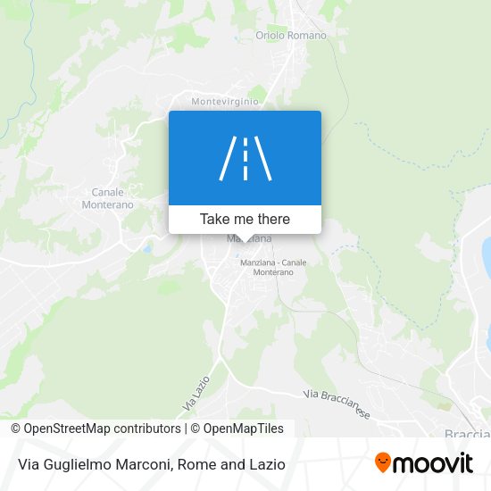 Via Guglielmo Marconi map