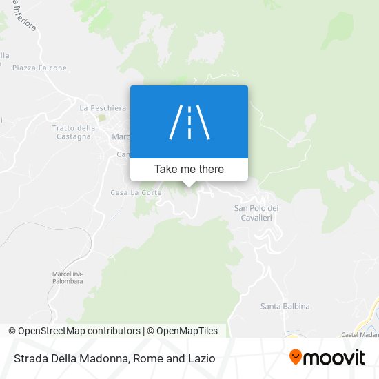 Strada Della Madonna map