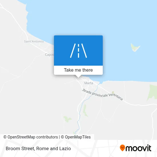 Broom Street map