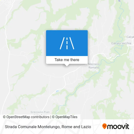 Montelungo Communal Street map