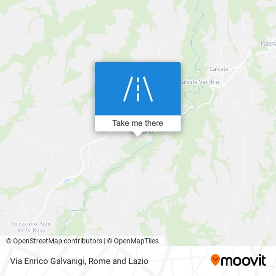 Via Enrico Galvanigi map