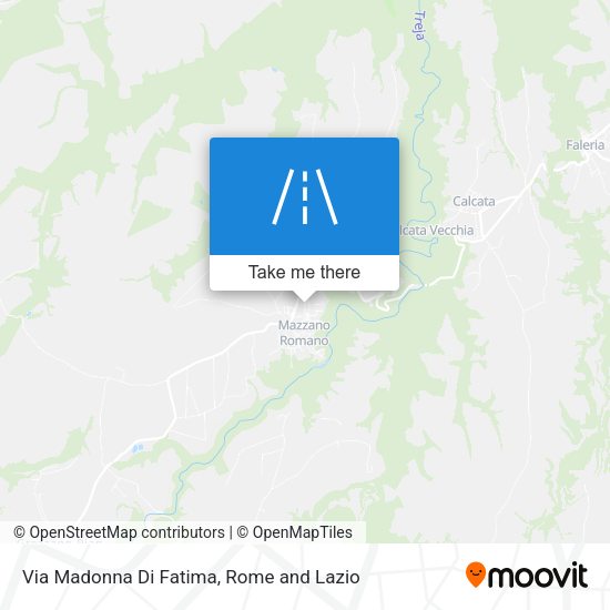 Via Madonna Di Fatima map
