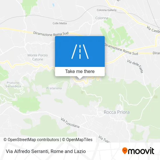 Alfredo Serranti Street map