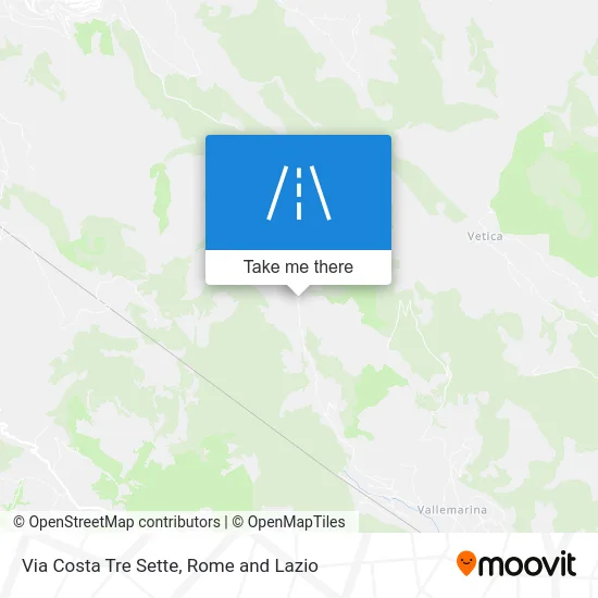 Costa Three Seven Street map