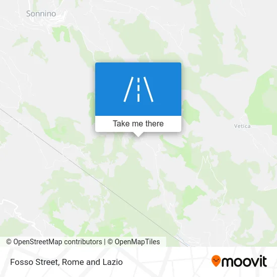 Fosso Street map