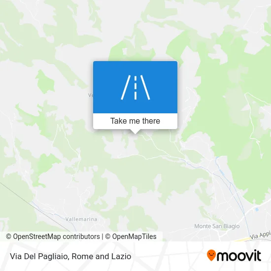 Del Pagliaio Street map