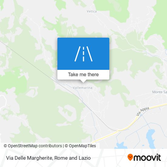 Via Delle Margherite map