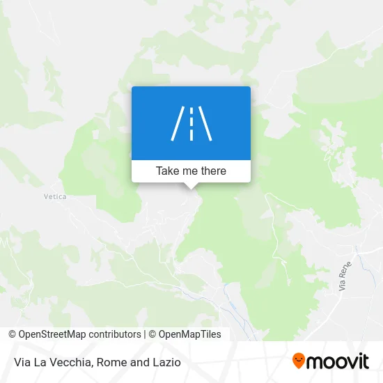 La Vecchia Street map