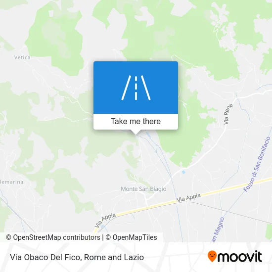 Obaco Del Fico Street map