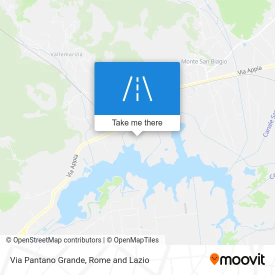 Pantano Grande Street map