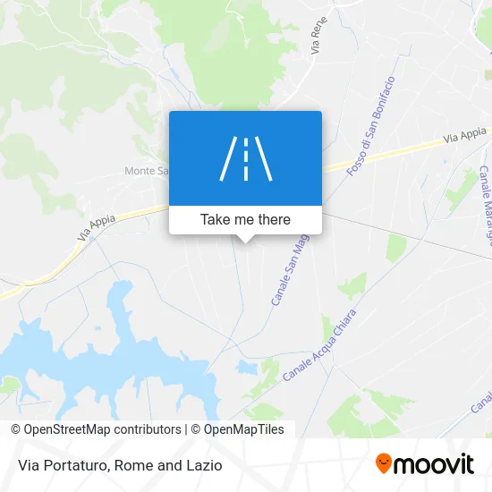 Via Portaturo map