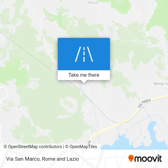 San Marco Street map