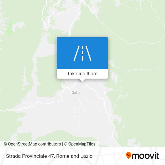 Strada Provinciale 47 map