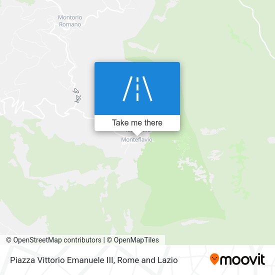 Piazza Vittorio Emanuele III map