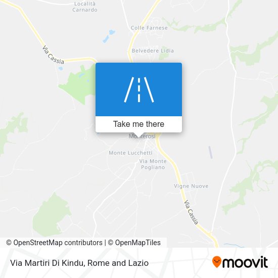 Via Martiri Di Kindu map