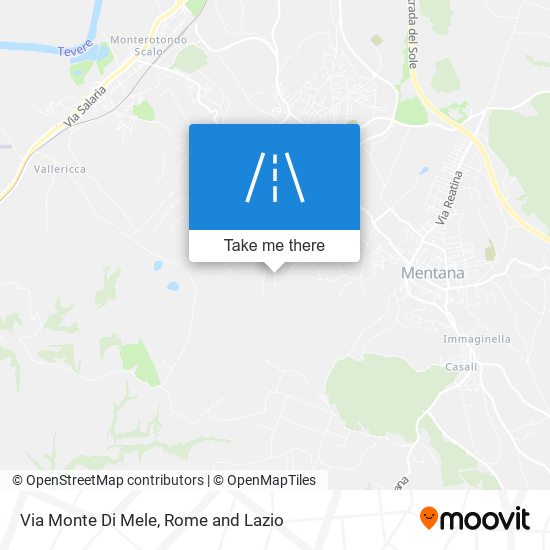 Via Monte Di Mele map