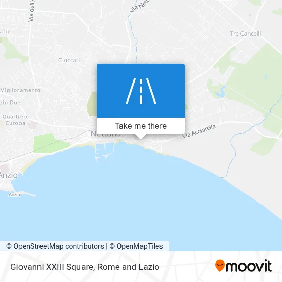 Giovanni XXIII Square map