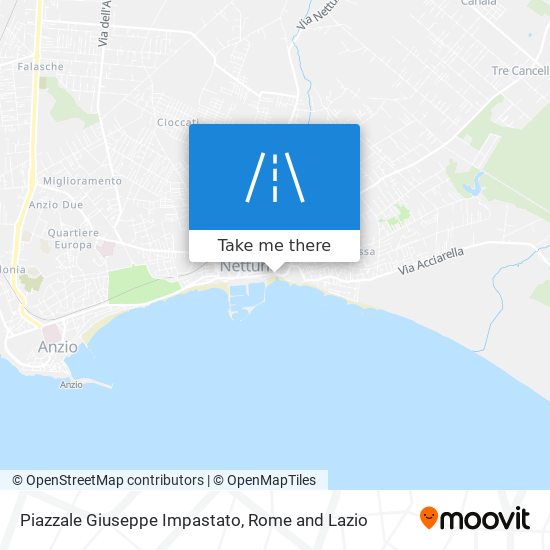 Piazzale Giuseppe Impastato map