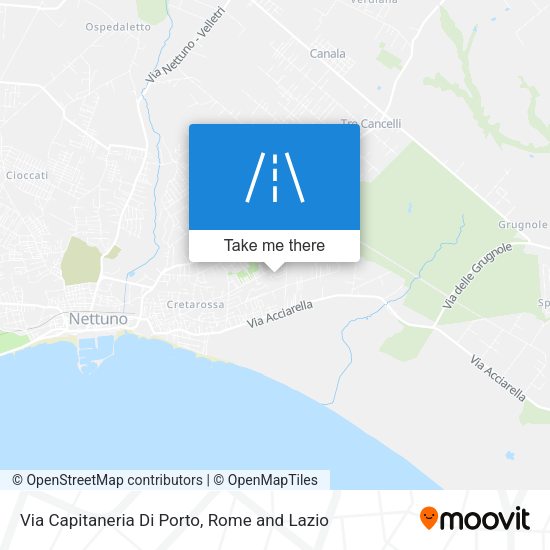 Via Capitaneria Di Porto map