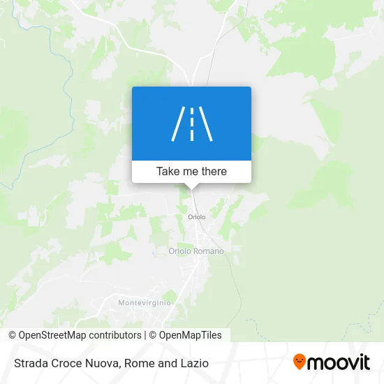 Strada Croce Nuova map