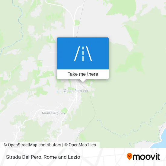Strada Del Pero map