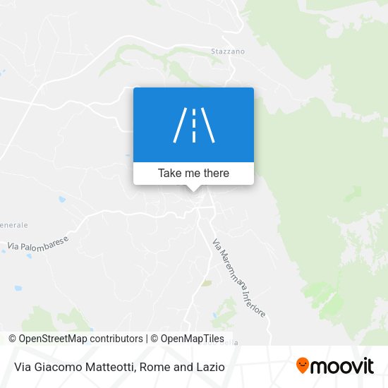 Via Giacomo Matteotti map