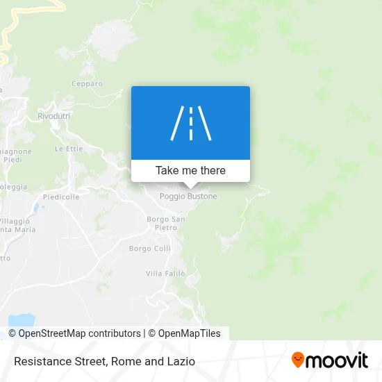 Resistance Street map