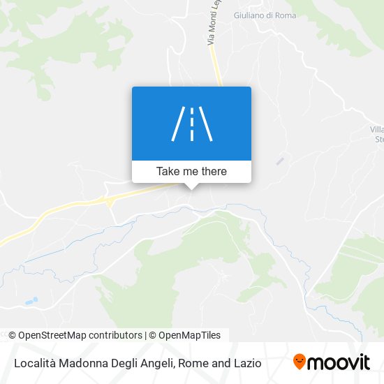 Località Madonna Degli Angeli map