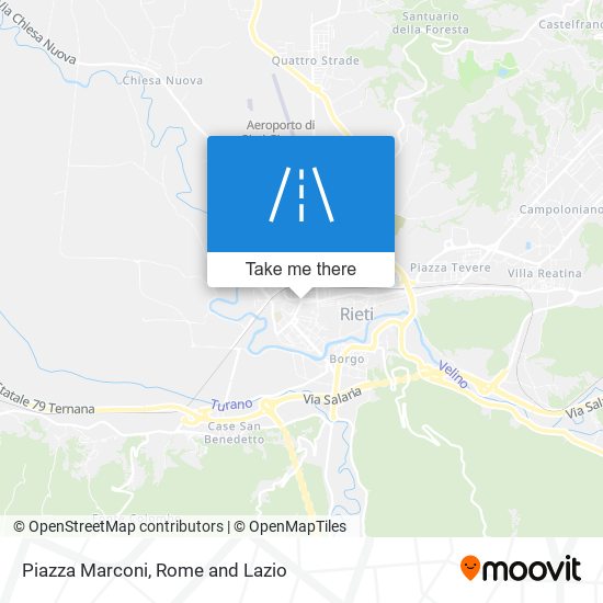 Piazza Marconi map