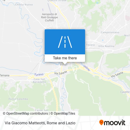 Via Giacomo Matteotti map