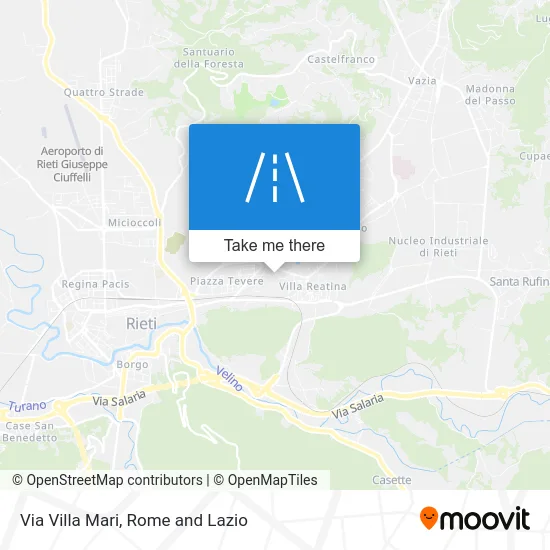 Villa Mari Street map