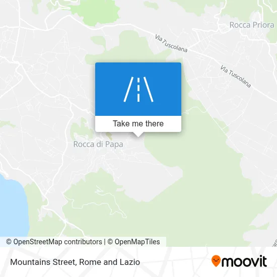 Mountains Street map