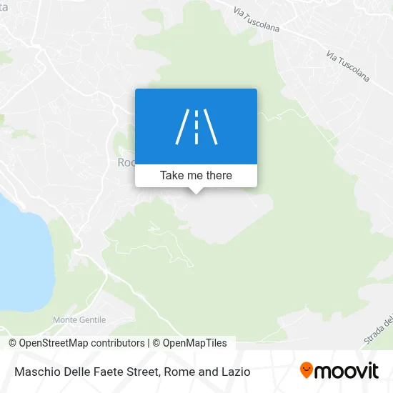 Maschio Delle Faete Street map